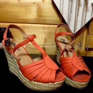 Candies wedge sandals